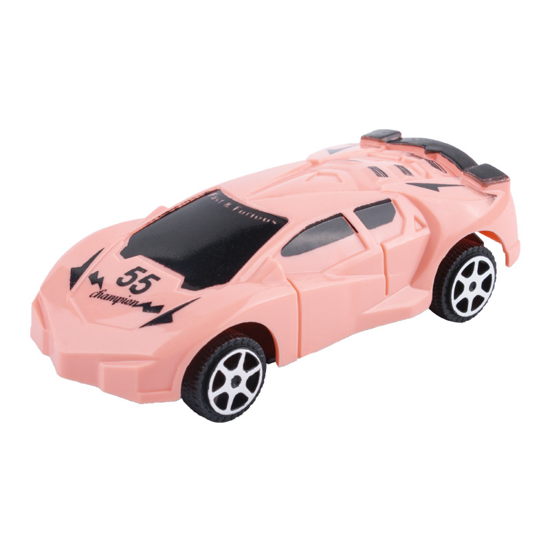 Juguete para niños Tire hacia atrás mini coche de juguete cuatro coches deportivos de simulación de cuatro colores Niño modelo de coche puesto al por mayor