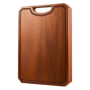 Ebony cutting board antibacterial and mildew-proof household vegetable cutting board multi-functional kitchen cutting board solid wood double-sided cutting board