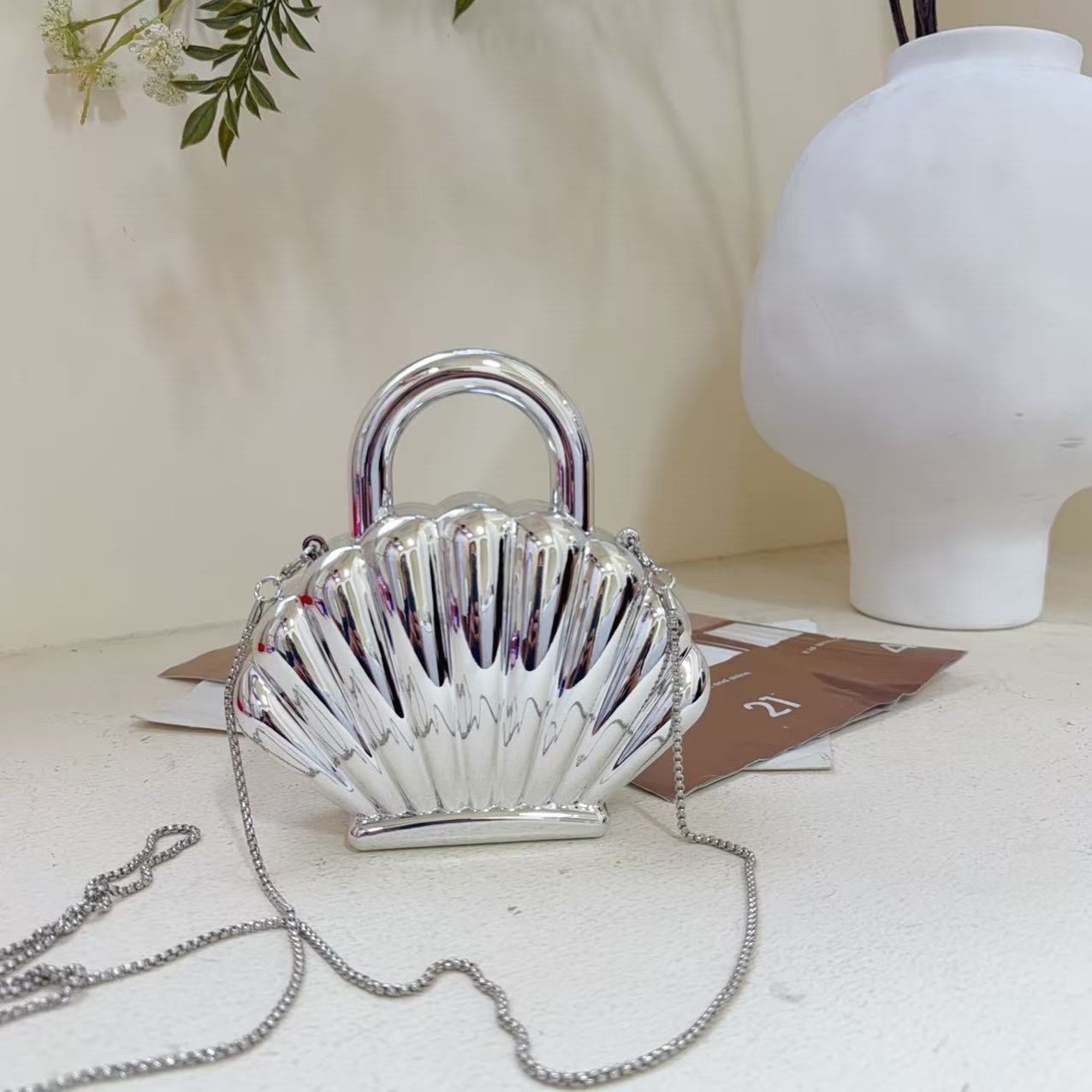 Personalized Textured Mini Shell Bag For Women Stylish Crossbody_voghion.com