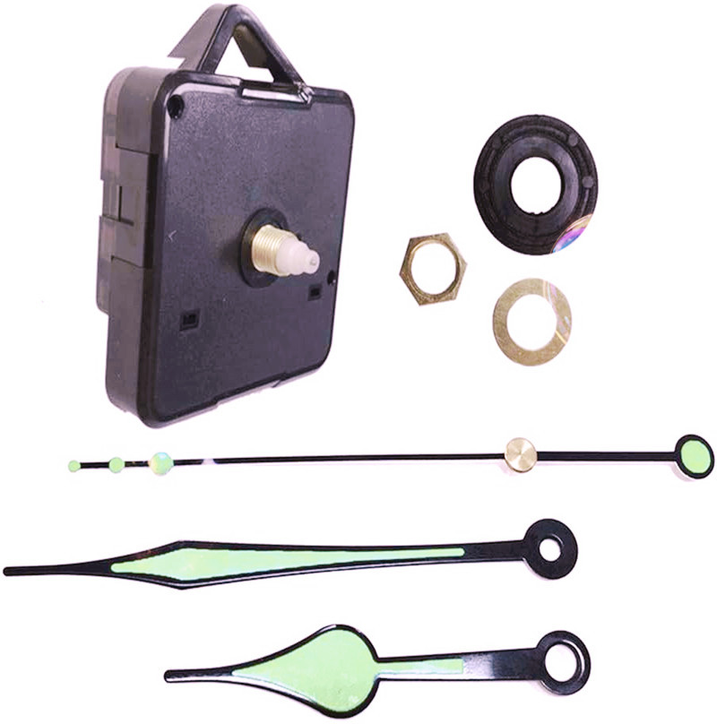 금속 발광 포인터 빛나는 시간 손 손 두 번째 손 벽 시계 코어 포인터 액세서리 시계 CLOC 머리카락 세대