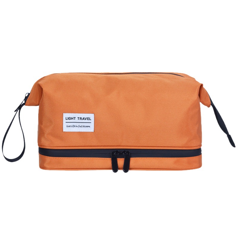 Mojado y seco separación bolsa de lavado de viaje bolsa de almacenamiento de cosméticos Portátil Bolsa de cosméticos de alto aspecto