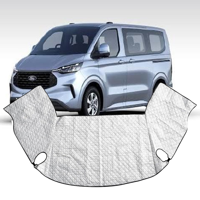Suitable for Transit MK8 MK9 RV windshield cover, thickened aluminum film composite cotton RV sunshade Suitable for Transit MK8 MK9 RV windshield cover, thickened aluminum film composite cotton RV sunshade