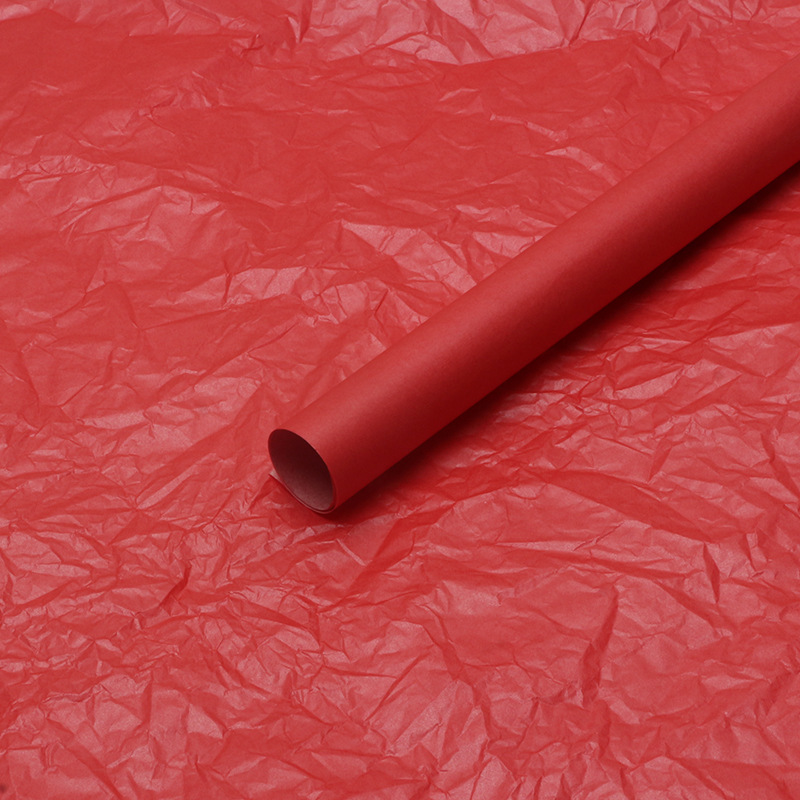 Papel de pera perla Bouquet decoración plisado forro de papel tienda de flores material floral fábrica al por mayor papel de embalaje de flores