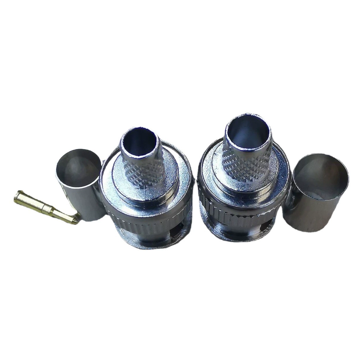 BNC трехсекционный набор из трех частей холодного прессования RG58 RG59 RG60 производитель прямых продаж алюминиевый сплав