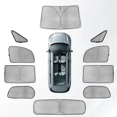 camping, privacy car window sunshade: Car curtains