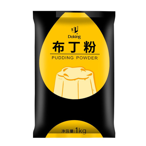 Dunhuang pudding powder 1kg milk tea shop special egg pudding milk tea raw materials commercial strawberry/mango pudding powder