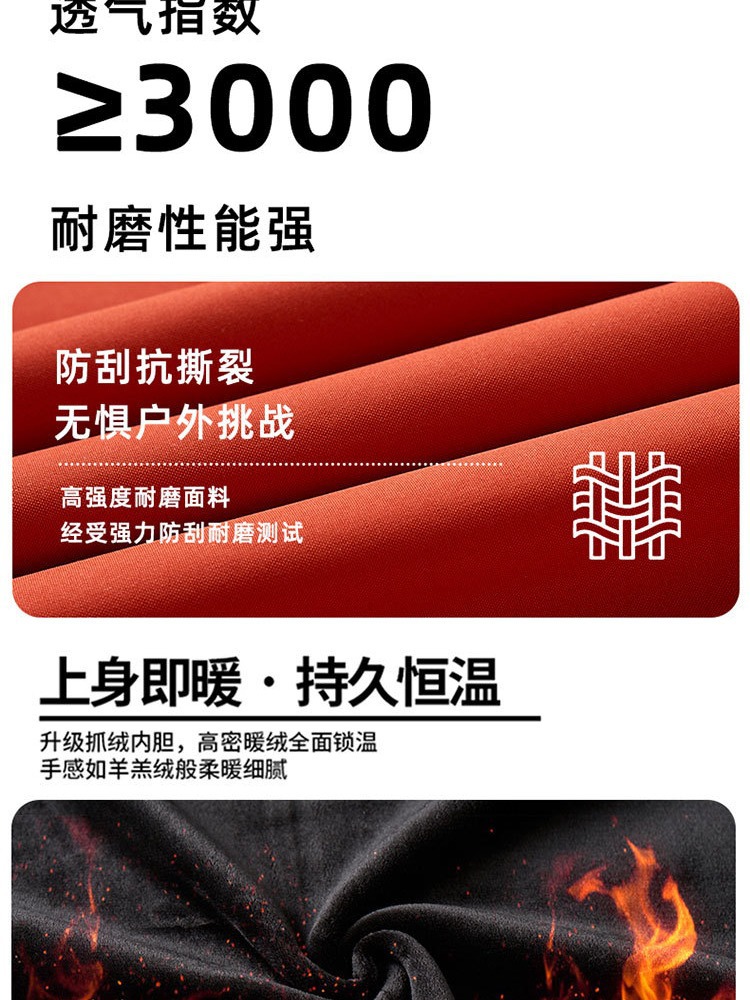 Luotuo ropa de asalto al aire libre para mujeres a prueba de salpicaduras 3 - en - 1 desmontable montaña ropa de montaña abrigo impermeable a prueba de viento y cálido