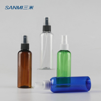 200ml transparent Rounded shoulders Spray disinfect Spray bottle pet Plastic bottles Cosmetics Separate bottling