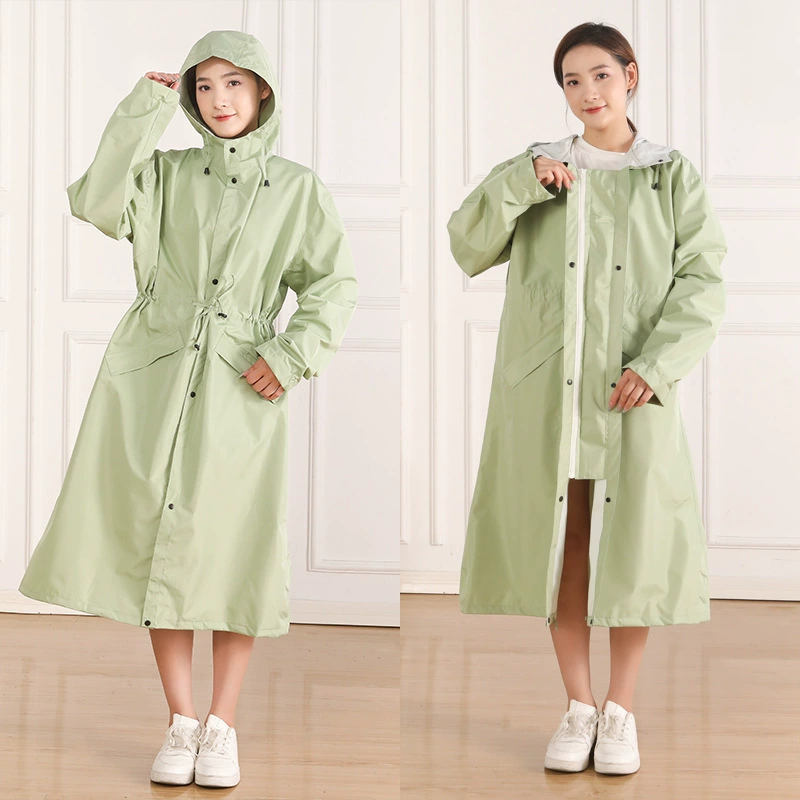 Trench coat, raincoat, long travel jacket for men and women for hiking