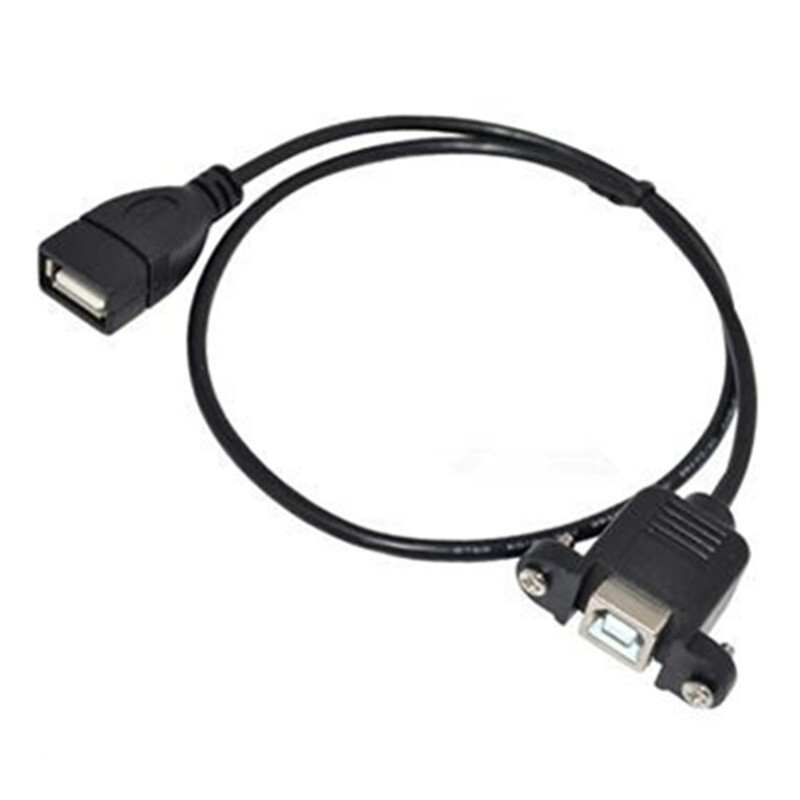 USB 2.0 A FemAle BAotou to USB B FemAle EAr Connecting CAble, PAnel CAble, USB AF/BF USB 2.0 A FemAle BAotou to USB B FemAle EAr Connecting CAble, PAnel CAble, USB AF/BF