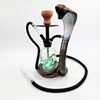 Cross -border product Arabic cigarette glasses Snake -shaped water cigarette bar lighting water smoke hookah hookah