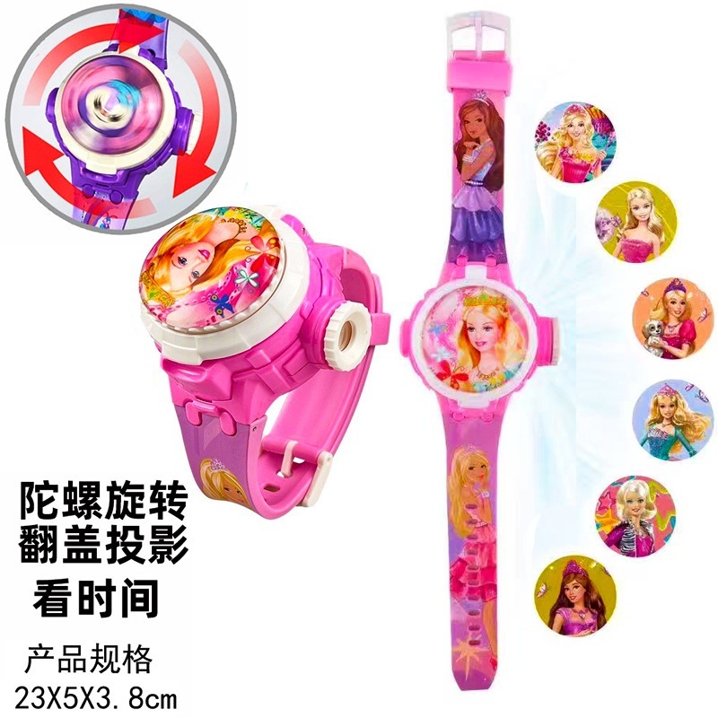 批发三丽鸥库洛米投影手表玉桂狗凯蒂猫kt美乐蒂投影仪手表玩具表|undefined