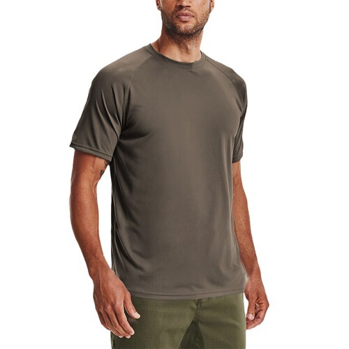 Summer Ice Silk Quick-Dry Short-Sleeve T-Shirt for Men Loose and Breathable Thin Half-Shirt Running Fitness Training Sport Top