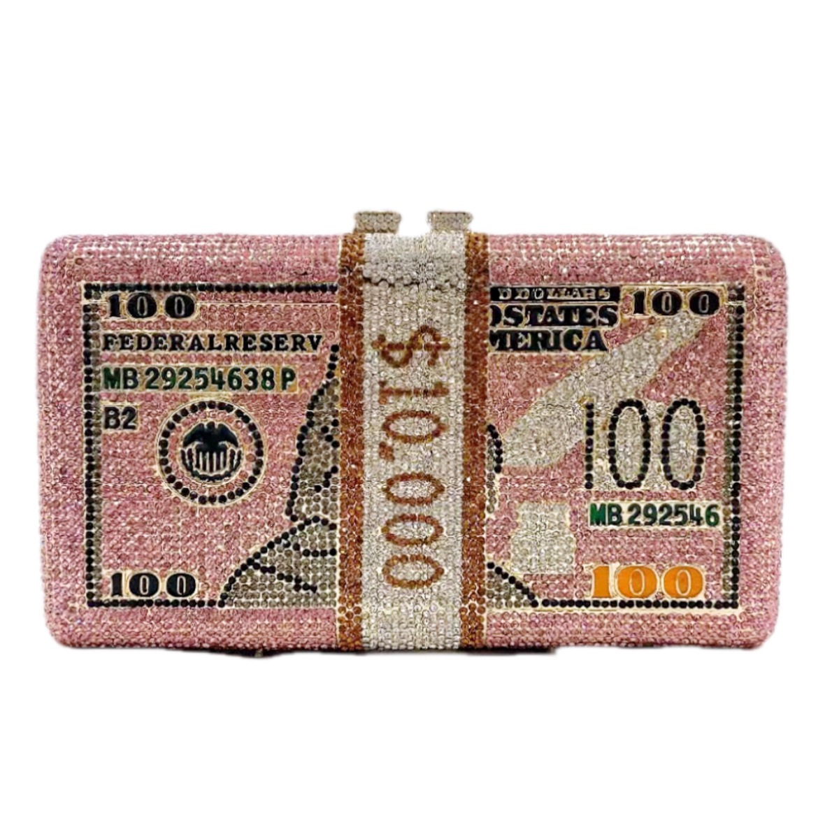 2021 bolsas de cena con diamantes en forma de dólar transfronteriza, bolsas horizontales de diamantes completas de estilo europeo y americano, bolsas de mujer cuadradas de diamantes