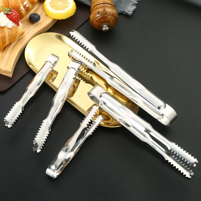 Зажим для льда из нержавеющей стали нескользящий зажим для льда ледяные конфеты ледяные фрукты маленький зажим кухонные ингредиенты производители зажимов для пищевых продуктов