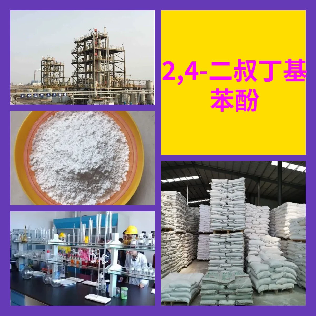 2,4-Ди-терт-бутилфенол, полная химическая энциклопедия с содержанием 99% и 20-летним опытом производства в Гуандуне и Чжэцзяне.