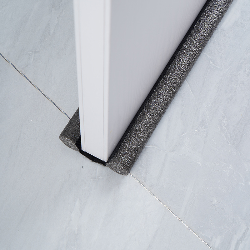 Door crack door bottom sealing strip sound insulation door and window gap rubber strip windshield warm patch insulation dustproof windproof strip