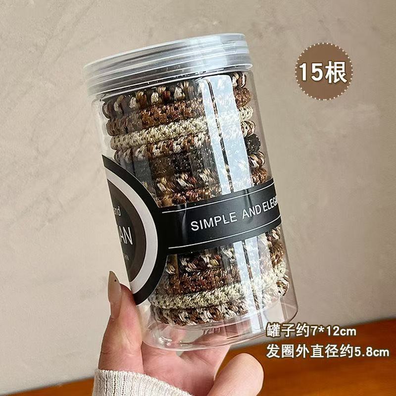 高弹力发圈女皮筋扎头发绳高马尾加粗耐用无痕头绳高端不伤发头饰|undefined