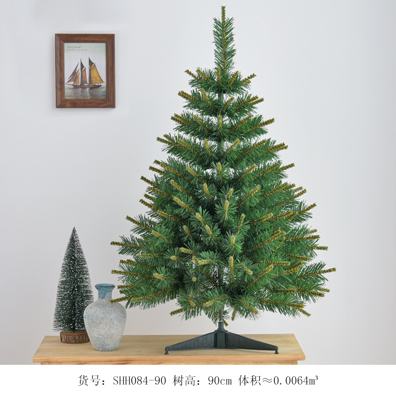 árbol ordinario de 90 cm con núcleo amarillo