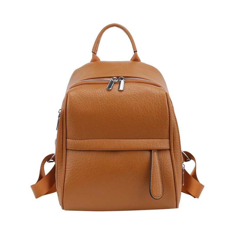 Looking new casual fashionable versatile PU for women, work and commuting backpacks_voghion.com