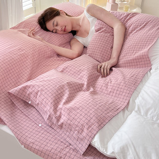 Cotton Hotel Dirty Sleeping Bag Travel Bed Sheet Travel Sleeping Treasure Travel Portable Women's Pure Cotton Washed Cotton Quilt Cover Travel