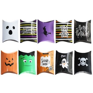Halloween candy box carton storage box finished ghost festival desktop candy packaging box gift box ornaments wholesale