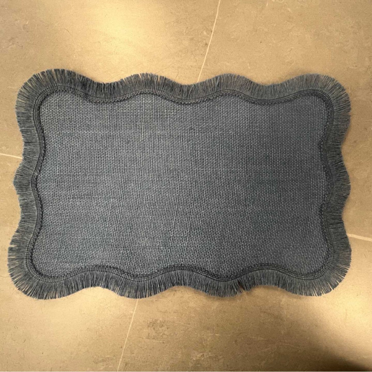Amazon Hot Sale Farmhouse Retro Ribs Rectangular Waveform Nordic Luxury