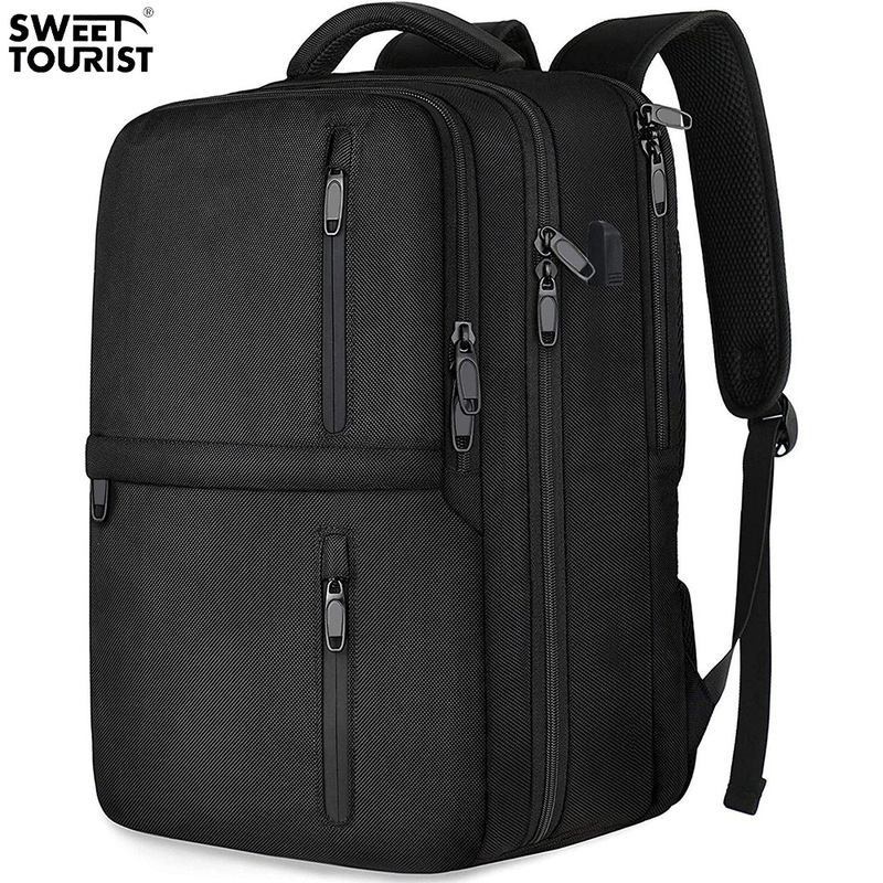 Ready Stock Travel Laptop Backpack 17inch Carry-On Luggage Backpack Business Weekend Overnight Duffle Bag