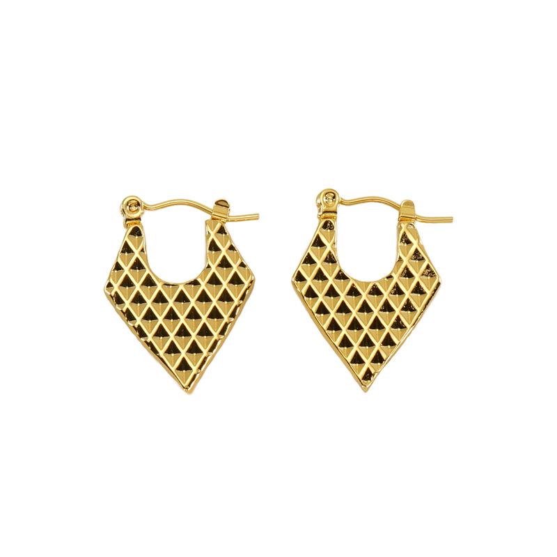 15g Weight 304 Stainless Steel Ear Needle Material Hoop Earrings Classification 1 Pair Quantity Outdoor, Shopping Occasion 304 Stainless Steel Material Geometric, Heart Shape, Eye Pattern Women's Gender Plating Design Basic, Modern Style, Classic Style Style 1 Pair Basic Modern Style Classic Style Geometric Heart Shape Eye Plating 304 Stainless Steel Hoop Earrings 8