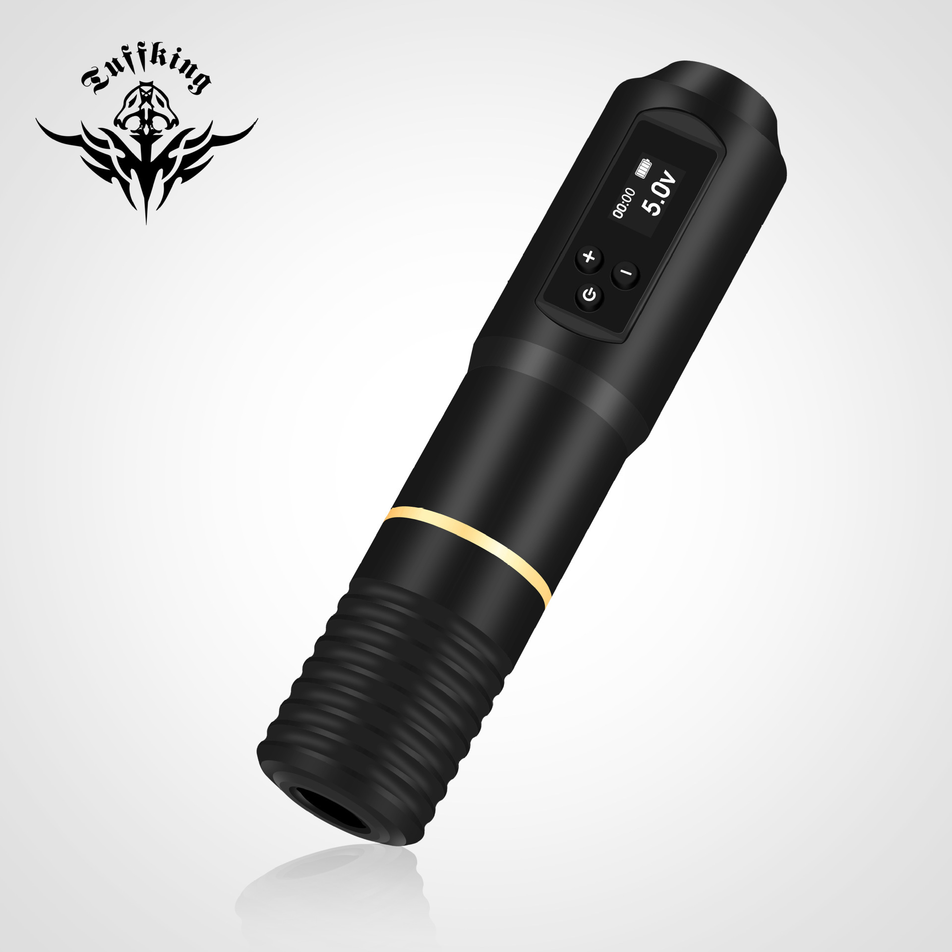Bolígrafo inalámbrico de batería transfronteriza conjunto completo de herramientas de tatuaje de corte de alambre y niebla de aguja de tinta de tatuaje conjunto completo de consumibles