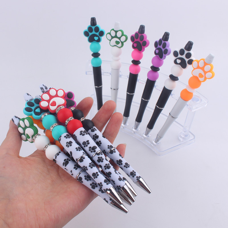1 Piece Quantity 1 Piece Cartoon Class Learning Daily Plastic Silica Gel Cartoon Style Gel Pen