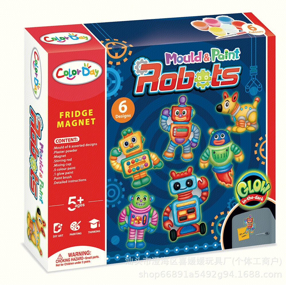 (跨境贸易), творческая раскраска, детская игрушка, набор, DIY, граффити