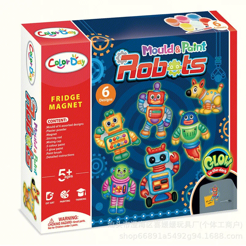(跨境贸易), творческая раскраска, детская игрушка, набор, DIY, граффити