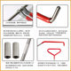 Customized factory straight hair car repair tool long distance hook tool overseas warehouse generation screwdriver wedge repair