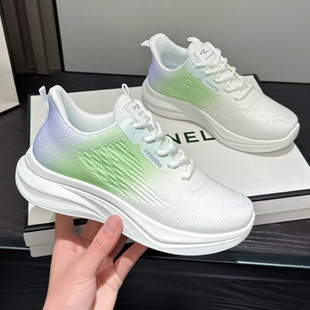 Sports Shoes for Women 2025 Summer New Student Women's Shoes Breathable Mesh Ultra-Lightweight Comfortable Running Shoes Casual Shoes