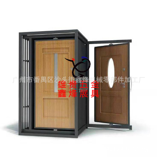 抽拉式窗户展示架 套门样板展架 木门 卫浴门展柜展具 板材地板架