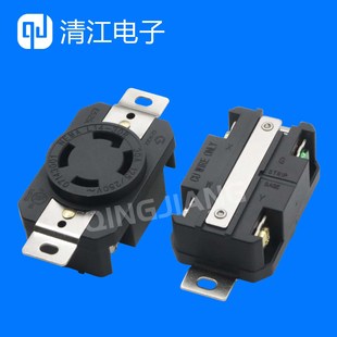 American Standard Four-Hole Locking Anti-Detachment Plug Nema American Anti-Detachment Industrial Generator Hanging Socket