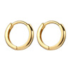 Glossy brand universal earrings, simple and elegant design