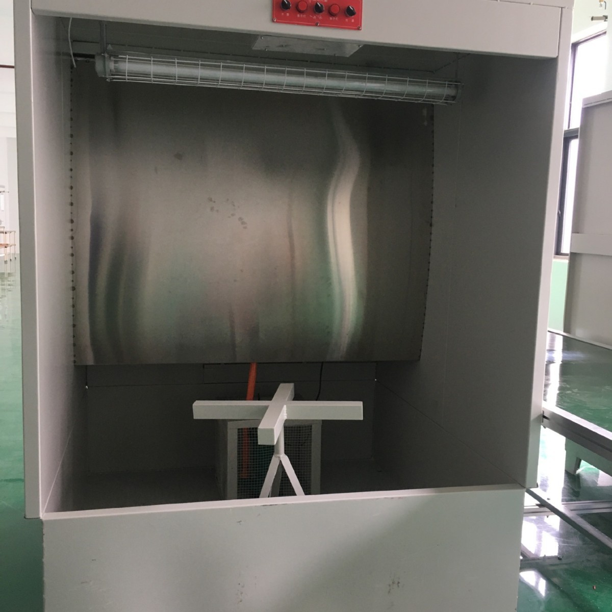 喷涂水帘柜四川成都重庆喷光台水帘除尘涂装设备打磨除尘