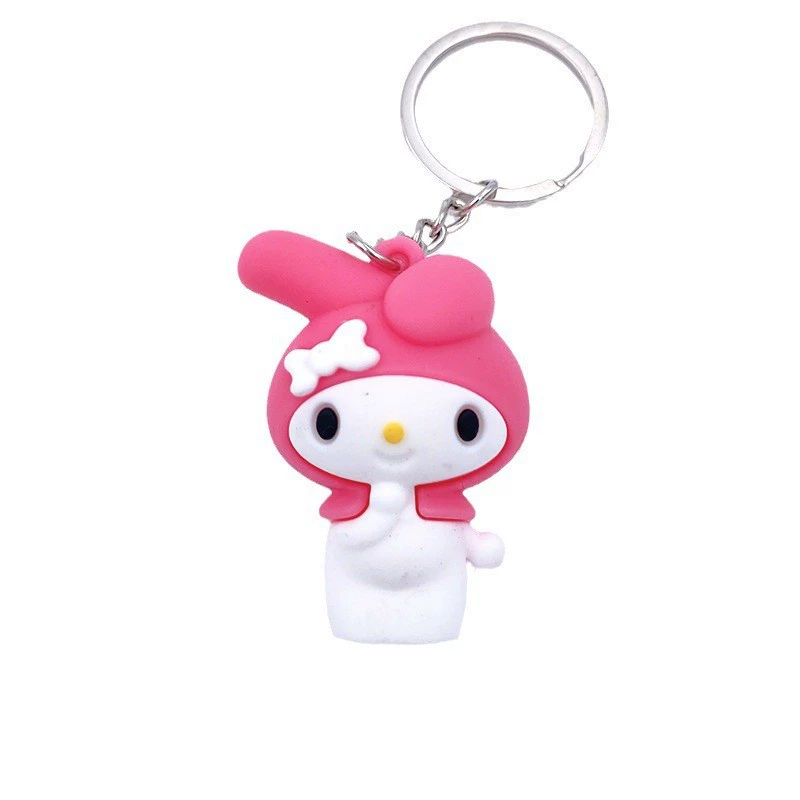 Брелок Sanrio мультяшная фигурка, украшение для сумки, прибл. 5×3,5×2,5 см, разные персонажи