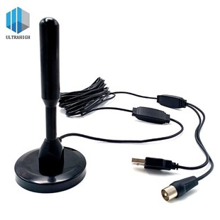 Digital Tv Antenna Indoor Ground Wave Car Dtmb Antenna Extended Suction Cup Atsc Dvb-T2 Antenna