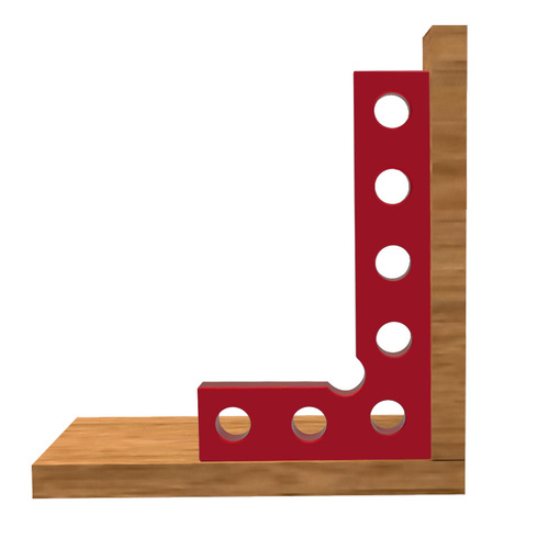 Carpentry square ruler, aluminum alloy 90-degree angle ruler, height measuring ruler gauge L ruler