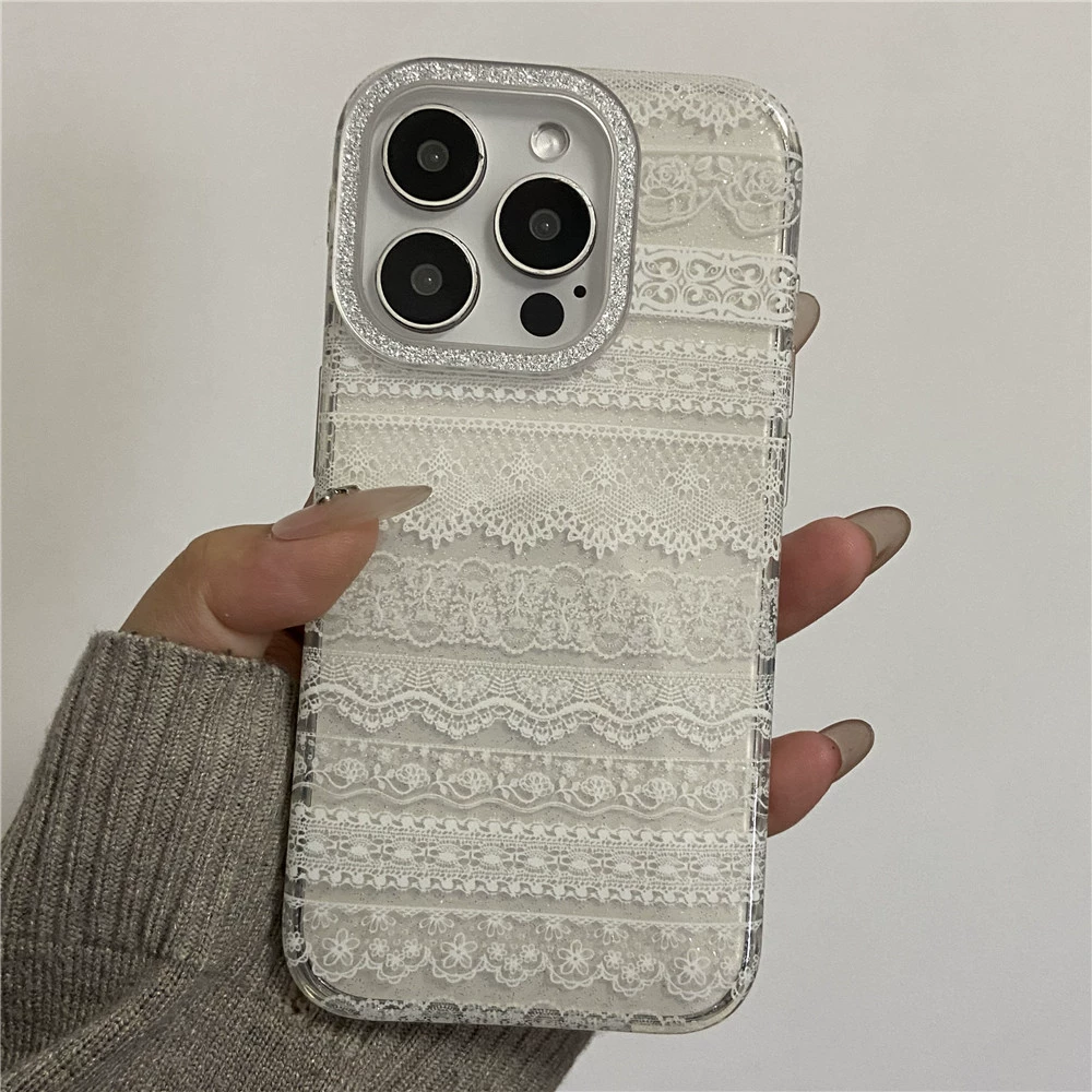 Белый совместимый чехол для телефона с бантом, iphone, защита от падений