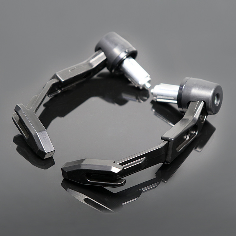 Protector de manos para motocicleta tipo Ninja, guardamanos de fibra de carbono resistente a impactos