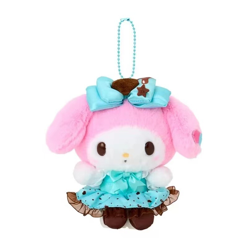 新しいサンリオミントチョコレートシリーズぬいぐるみキティメロディーぬいぐるみペンダント|undefined