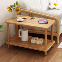 网红实木沙发边几小桌子简易家用客厅现代简约桌子小方桌沙发边桌