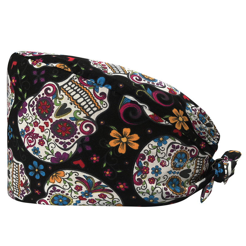 Enfermera sombrero conejo lindo patrón de dibujos animados europeo y americano Venta caliente doctor trabajo sombrero a prueba de polvo tapa quirúrgica AliExpress