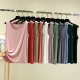 Modal Vest Women's Summer plus size Thin Inner Sleeveless Small Sling Loose Slim-fit Base Shirt All-match Top
