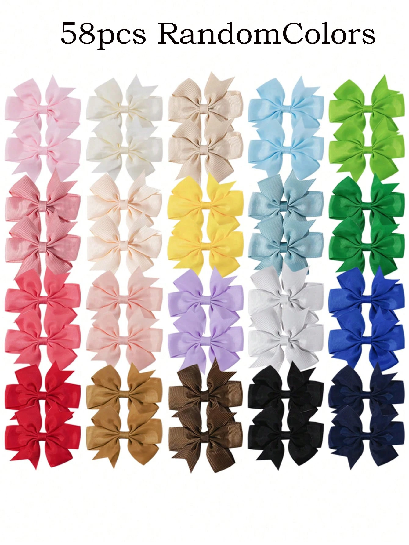 Horquillas para el Cabello Populares en Amazon, con Diseño de Cola de Golondrina, Cinta de Satén Acanalado, Accesorios para el Cabello de Bebés y Niños, Fabricante de Horquillas y Pasadores para el Cabello, Venta al por Mayor