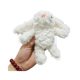 Net red with ear-hanging rabbit key chain pendant doll small fresh girl bag pendant rabbit doll gift wholesale